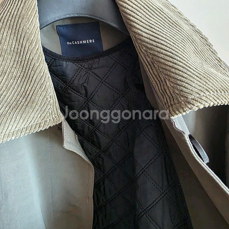 더캐시미어코듀로이 코트--1