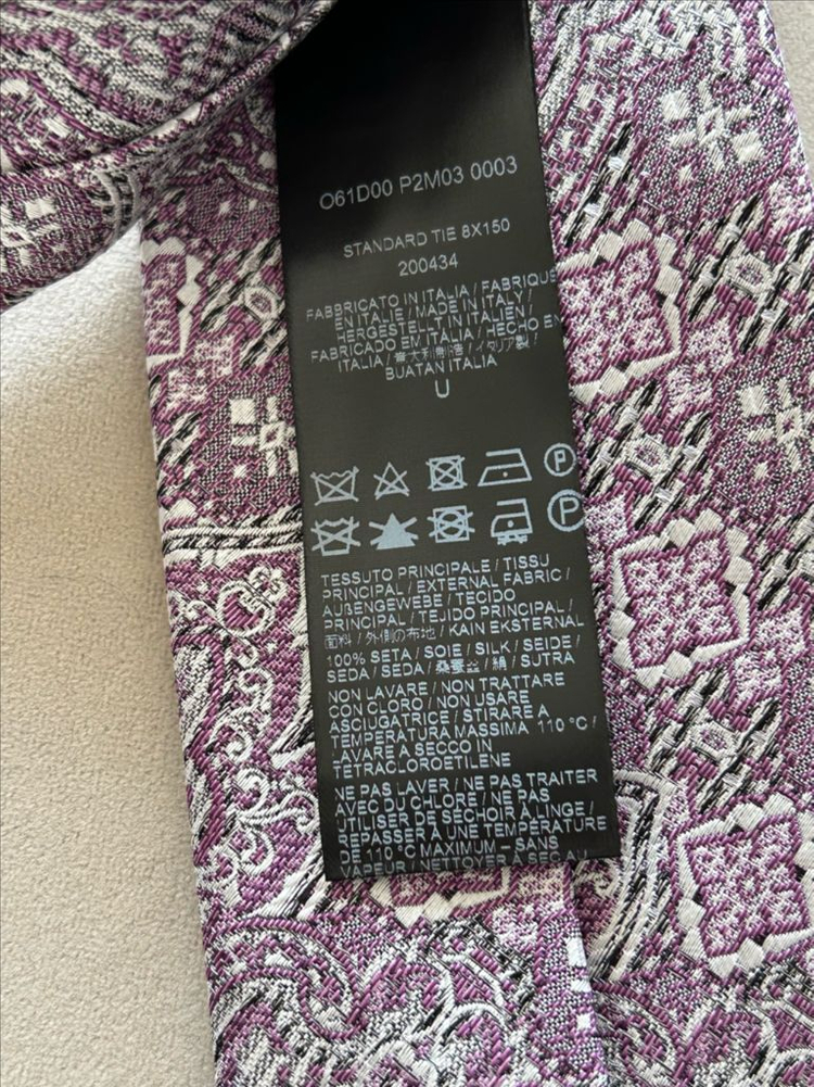 [새상품]브리오니 실크 넥타이--3