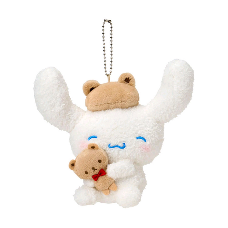 산리오 시나모롤 곰돌이와 함께 브라운 마스코트 홀더 인형 키링--1