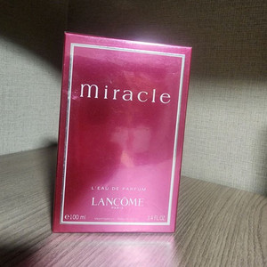 랑콤 향수 미라클 100ml 무료배송 쇼핑백 샘플 공병 증정 이미지
