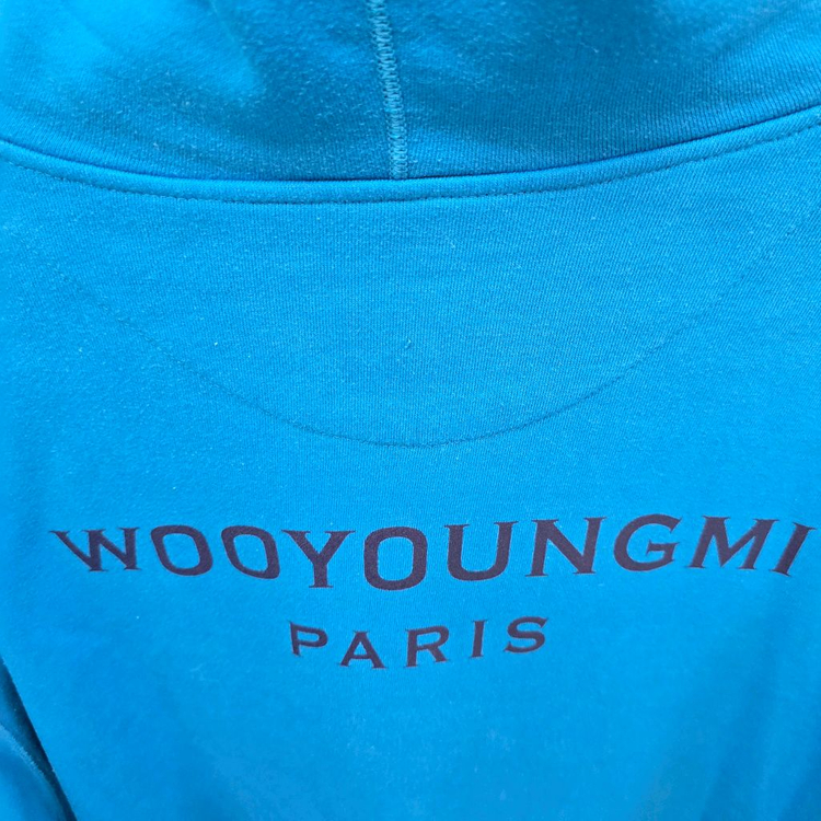 우영미 백로고 후드티 50사이즈 105 이미지