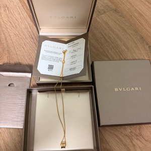 불가리 비제로원 18k 골드 목걸이