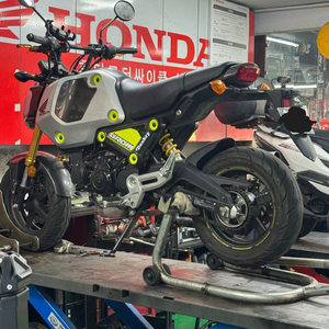 21년식 혼다 MSX GROM125 머플러 구변완 소리 좋아요