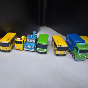 타요 미니카 20개 + 보관 스쿨버스 캐리어 일괄