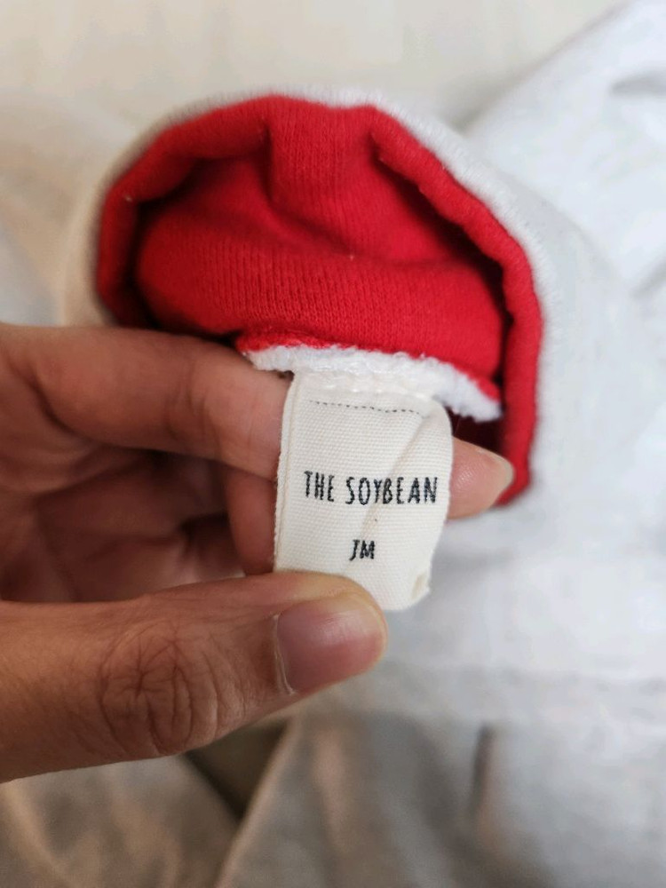 소이빈 기모상하세트 백멜란지 JM사이즈 팔아요--2