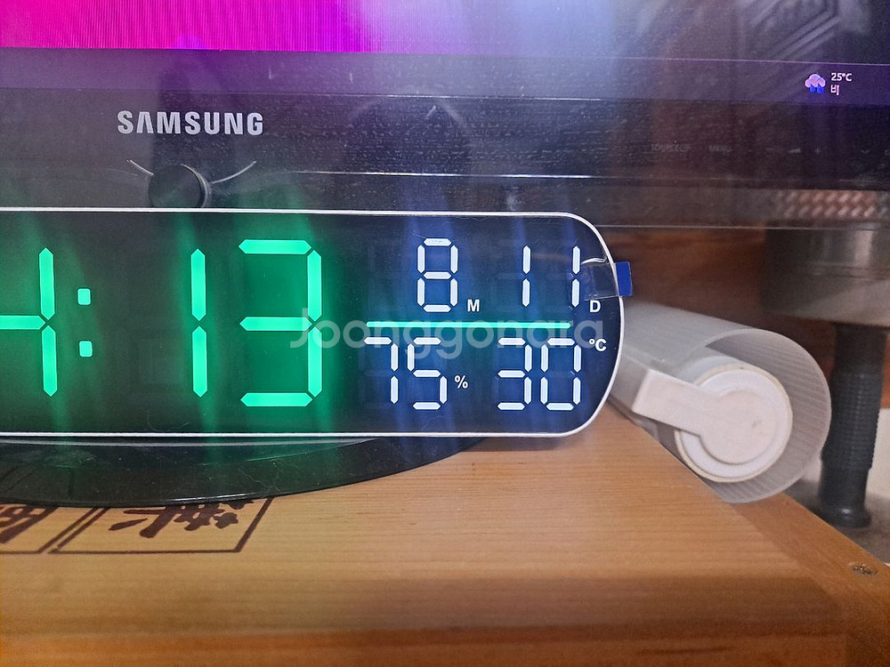 LED 디지털 탁상시계--4