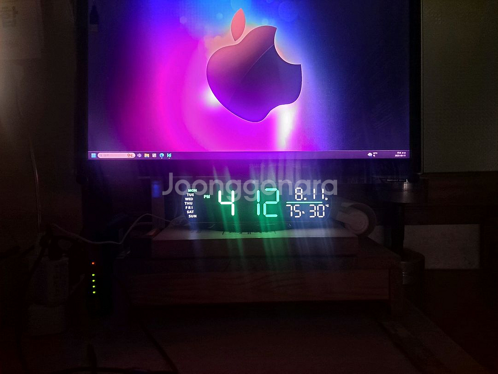 LED 디지털 탁상시계--5