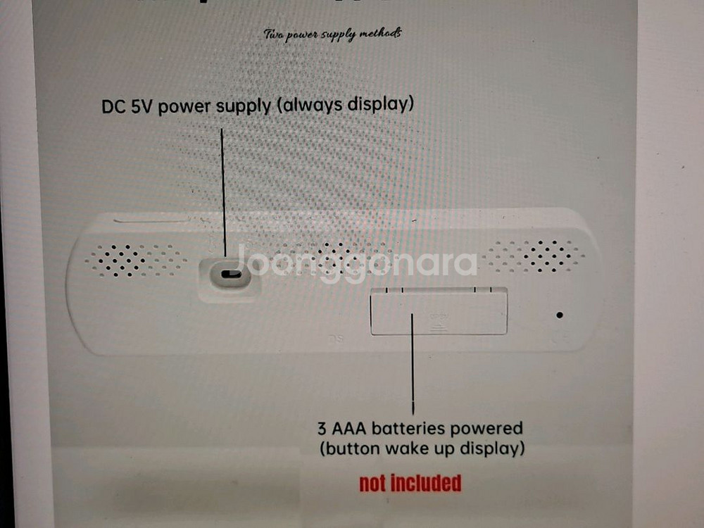 LED 디지털 탁상시계--9