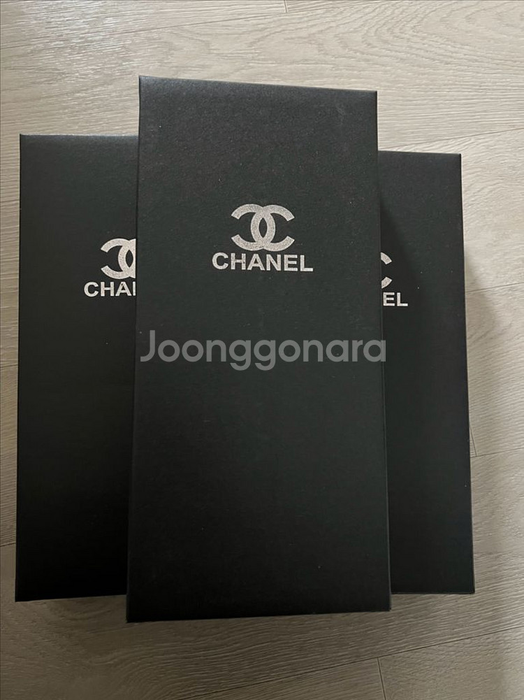 샤넬 CC로고 양가죽 토끼털 장갑--3