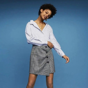 마쥬 언발란스 셔츠 원피스 1사이즈