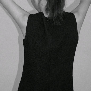 앤니즈 프릴 슬리브리스 원피스 아이보리