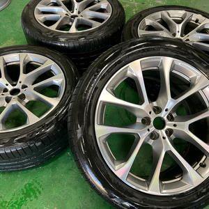 BMW X5 X6 20인치 G바디 G05 G06 738 중고 휠타이어셋