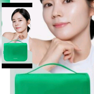 한가인 이지듀 파우치 트래블백 새상품입니다.