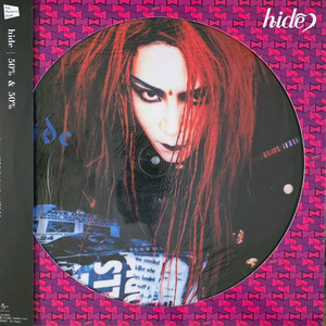 록 뮤지션 히데(hide) 싱글LP <50% & 50%>