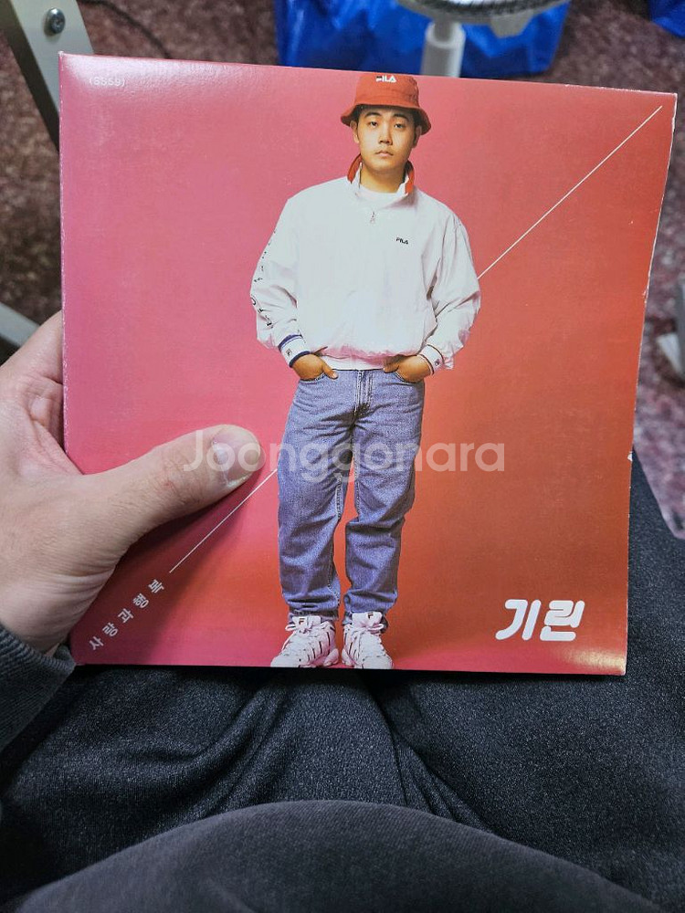 기린 2집사랑과 행복 CD+7컬러LP 한정반--0