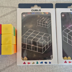 매직큐브 큐블로 자석 소마큐브+2종 카드 팝니다