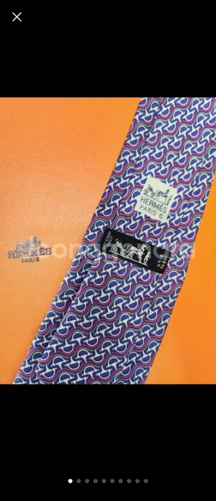 정품. HERMES.에르메스100% 실크넥타이 정가40--0