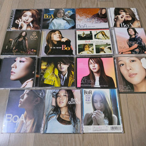 BoA(보아) 일본 한정반 CD 모음1 (19CD)