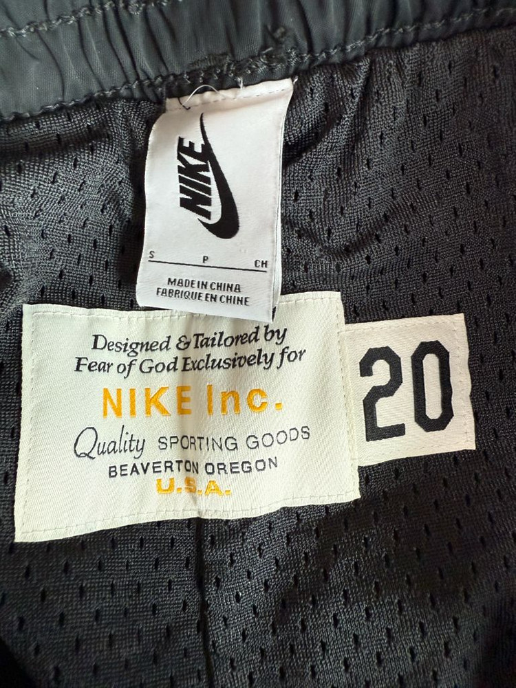 [S] 나이키 랩 x 피어오브갓 피오갓 웜업 팬츠 오프느와르 이미지