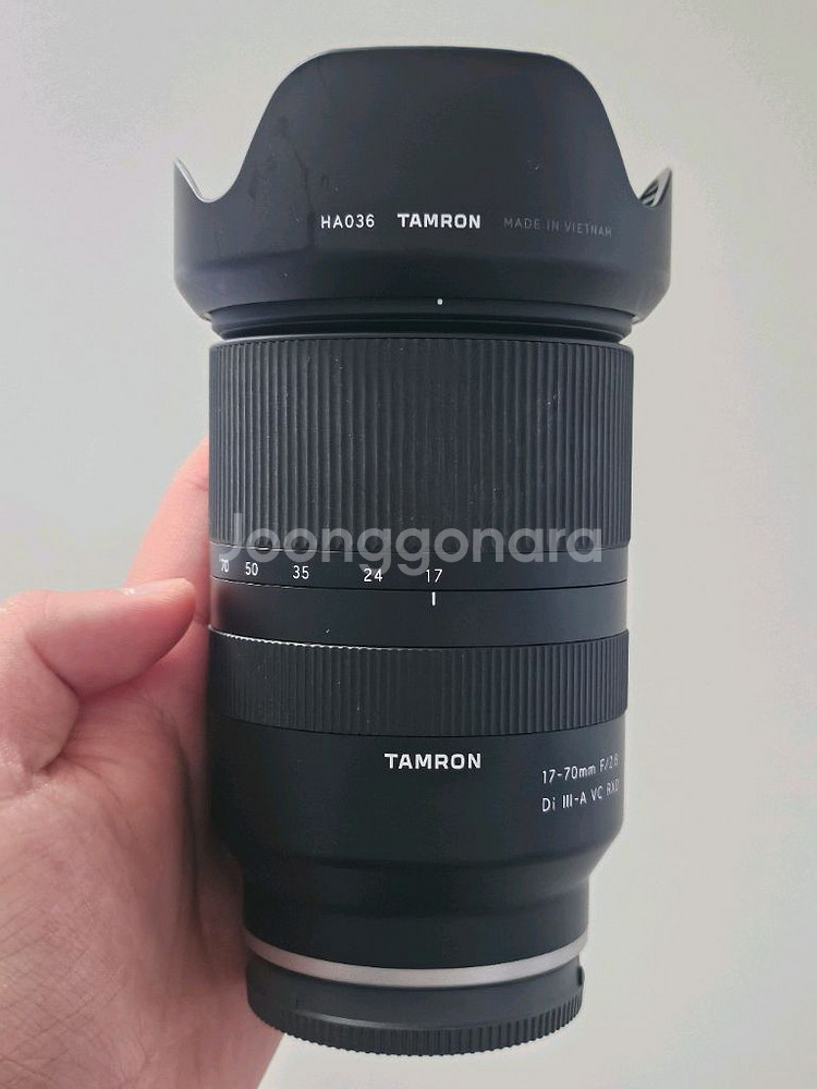 탐론 17-70mm F/2.8 소니용 렌즈--0