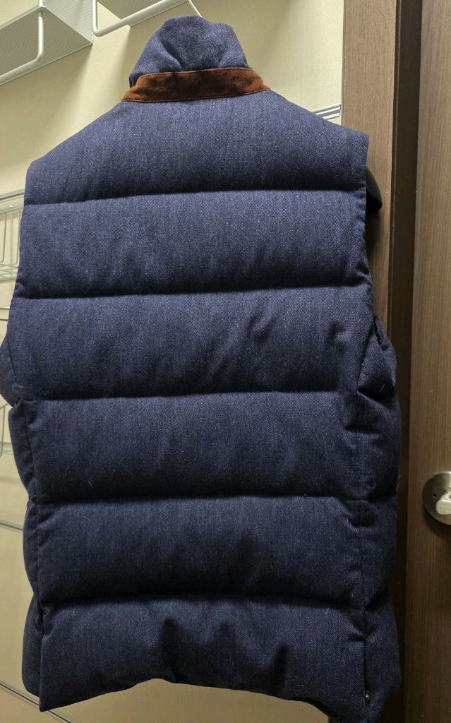 랄프로렌 퍼플라벨 퀼트 베스트 자켓 이미지