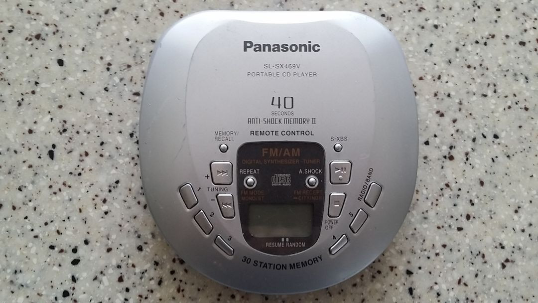 휴대용 포터블 시디 플레이어 ECHLIFE, 미니 카세트(부품용) 파나소닉, 소니, 아이와, 중형 카세트--3