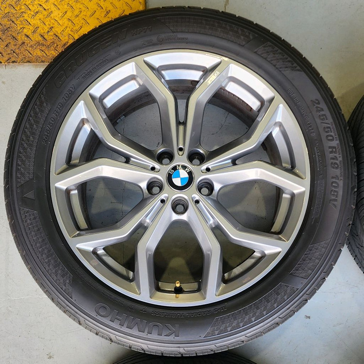 BMW x3 x4 19인치 휠타이어, BMW 정품 x3 19인치 휠타이어 이미지