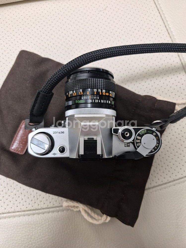 캐논 AE-1 필름카메라--2