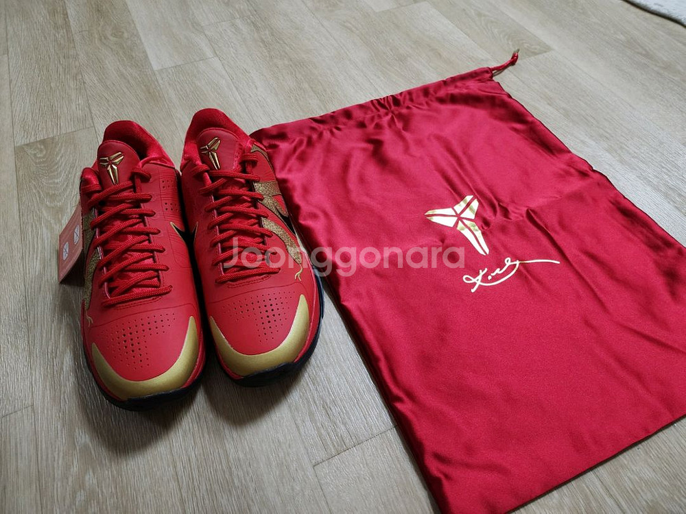 나이키 코비 5 프로트로 이어 오브 더 맘바 유니버시티 레드--1