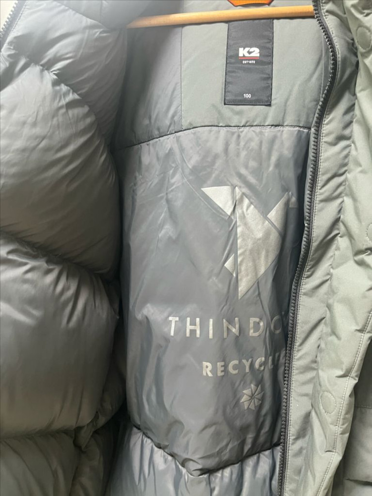 K2 씬다운 패딩--1
