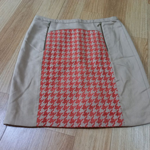 2ME 하운드체크 스커트 새제품