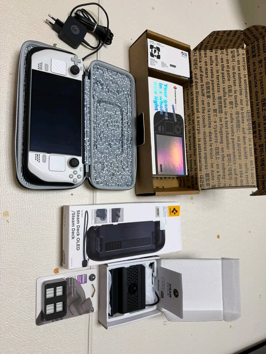 스팀덱 OLED 화이트 1TB 한정판 풀박스 판매 - 안심되는 중고거래