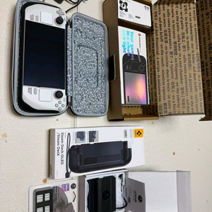 스팀덱 OLED 화이트 1TB 한정판 풀박스 판매