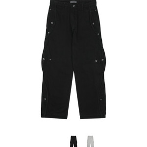 산산기어 코튼 웨이브 펜츠 블랙 3사이즈 팝니다!