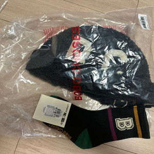 보보쇼즈 B.C 뽀글이 비니 54 & 23/25양말 일괄