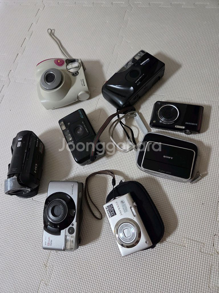 각종카메라 사진일괄(작동유무확인불가)--0