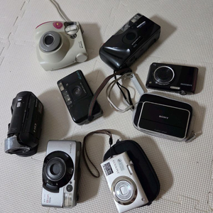 각종카메라 사진일괄(작동유무확인불가)