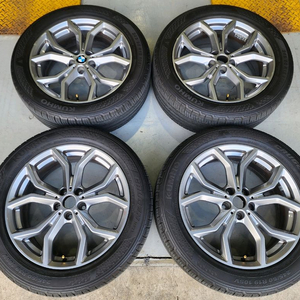 BMW x3 x4 19인치 휠타이어, BMW 정품 x3 19인치 휠타이어 이미지