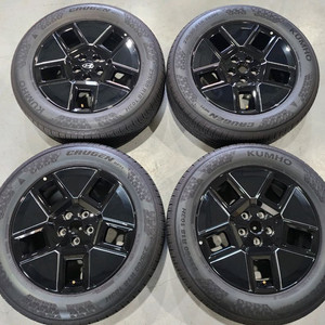 싼타페 mx5 하이브리드 18인치 휠타이어, 금호 235 60 18