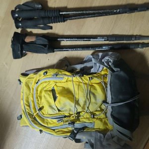 컬럼비아 콜롬비아 등산 가방 28리터 스틱 1세트