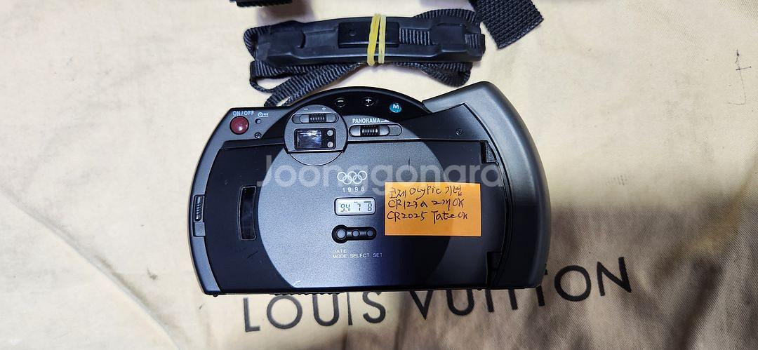 케녹스fx-4(a급,올림픽 기념카메라), cr123a 2개 전기능정상, 가방.--2