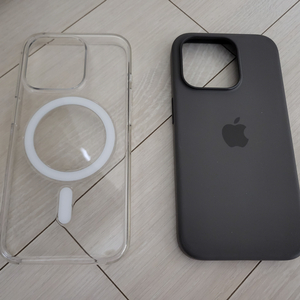 애플 정품 아이폰 15프로용 투명 클리어케이스, 실리콘케이스 일괄판매