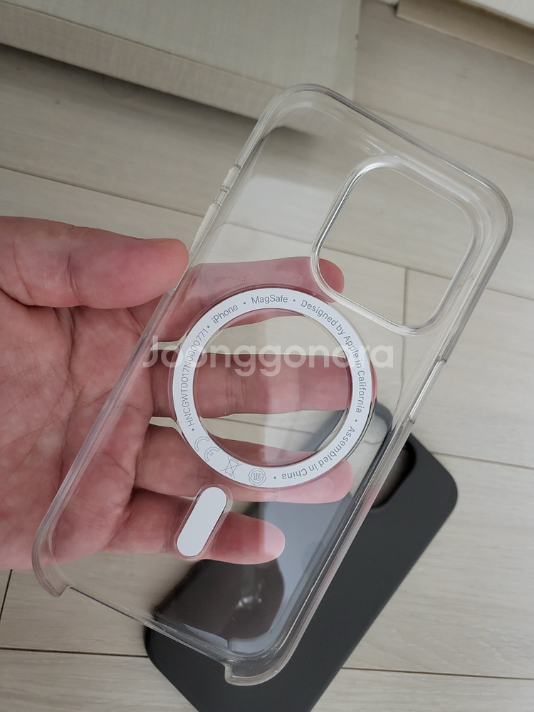 애플 정품 아이폰 15프로용 투명 클리어케이스, 실리콘케이스 일괄판매--1