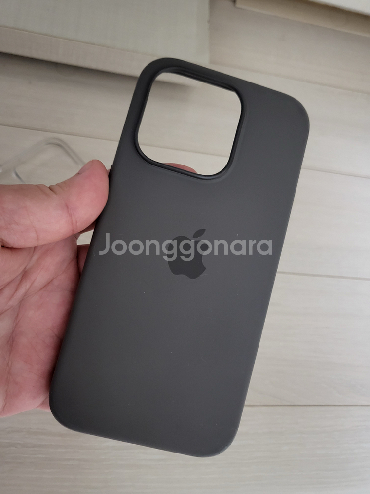 애플 정품 아이폰 15프로용 투명 클리어케이스, 실리콘케이스 일괄판매--5