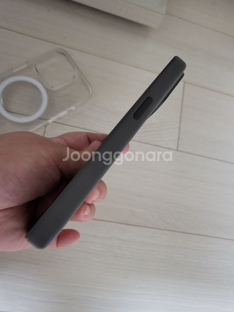 애플 정품 아이폰 15프로용 투명 클리어케이스, 실리콘케이스 일괄판매--9