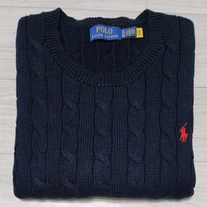폴로 랄프로렌 케이블 니트 반팔 팝니다