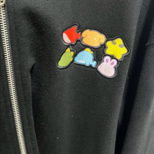 잠뜰 10th 픽셀리 후드집업 L사이즈 이미지