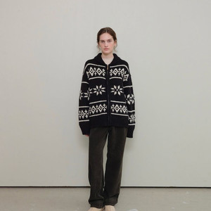 이브세이지 코듀로이 와이드 팬츠 카키브라운 스몰 새상품