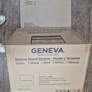 제네바 L 블루투스 스피커 극동음향정품 스탠드포함