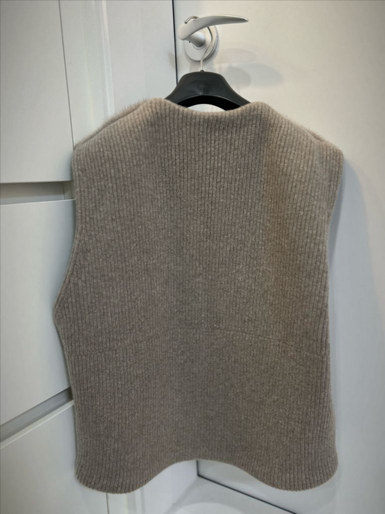 한섬 시스템 밍크 퍼 베스트 SY2F9FVT491W--2